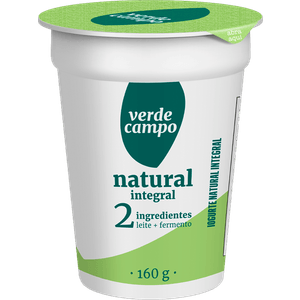 IOGURTE VERDE CAMPO LACFREE 160G INTEGRAL